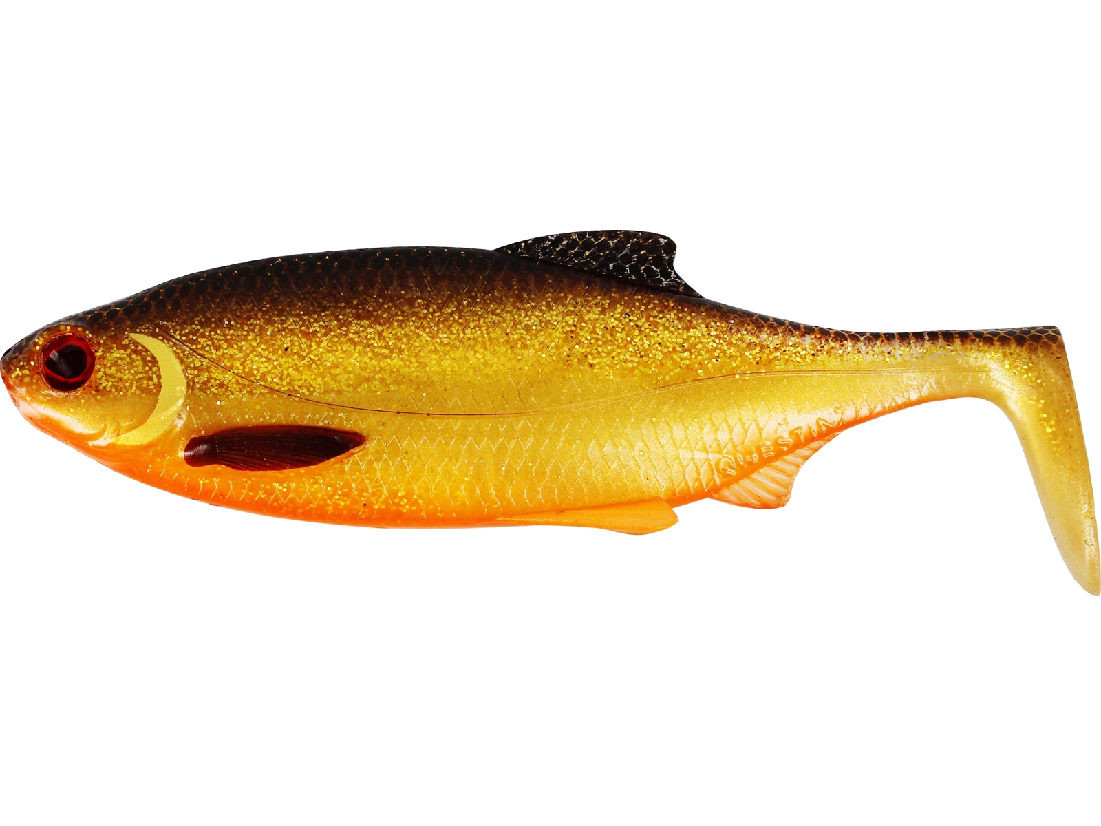 Shad Westin Ricky the Roach Shadtail 7cm Col. Gold Rush 2p