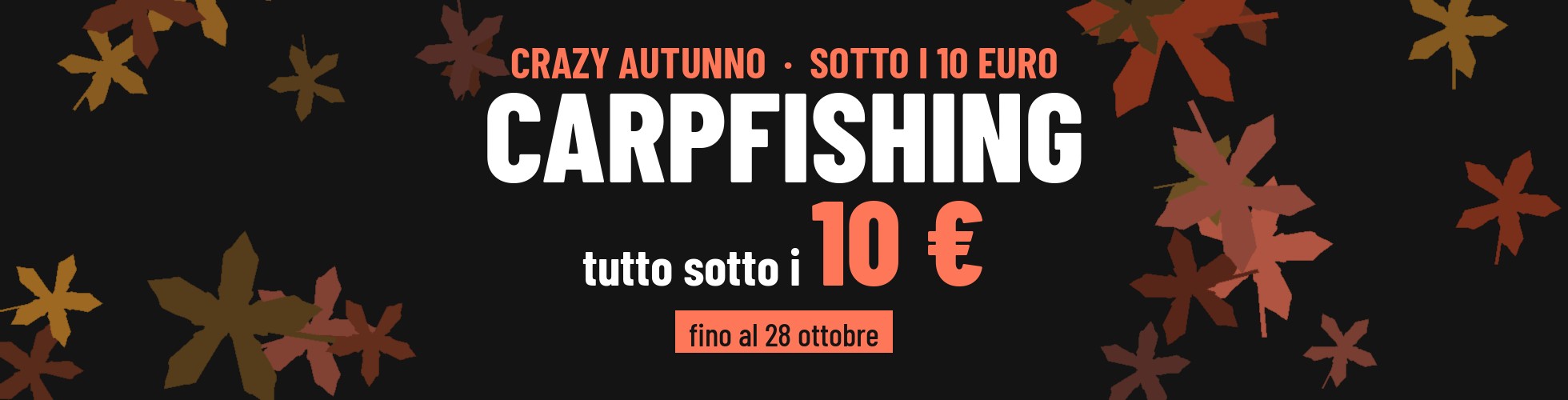 Crazy Autunno Sotto i 10 euro > Carpfishing