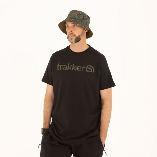 T-Shirt Trakker CR Logo col. Black Camo