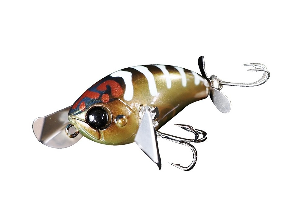 Crowlerbait Jackall Micro Pompadour col. Bug Bug Clear Brown Crowlerbait Jackall Micro Pompadour col. Bug Bug Clear Brown