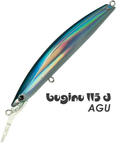 Minnow Seaspin Buginu 115 Deep 24 gr Slow Sinking col. AGU Minnow Seaspin Buginu 115 Deep 24 gr Slow Sinking col. AGU