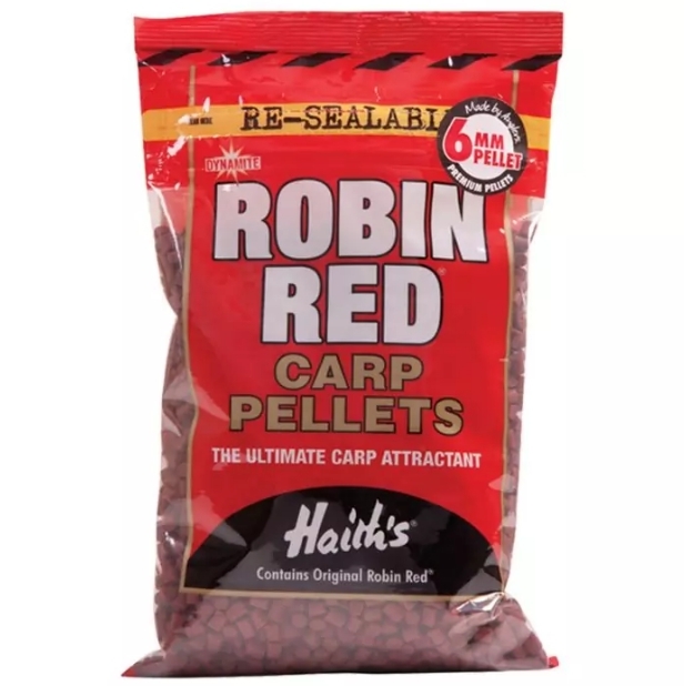 Pellets Dynamite Robin red carp pell.  6mm 900g