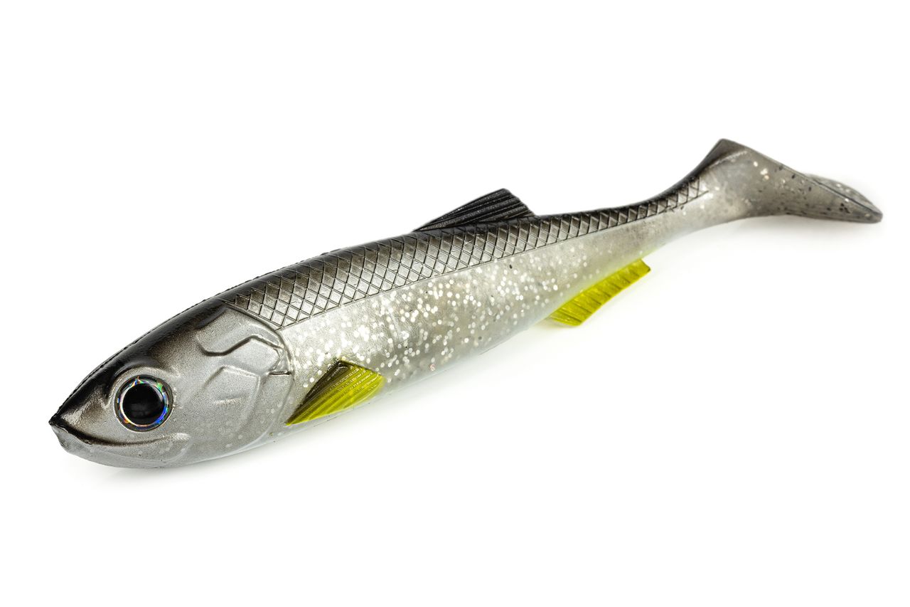 Softbait Molix RT Shad 7" Bulk col. PS07 UV Silver Minnow