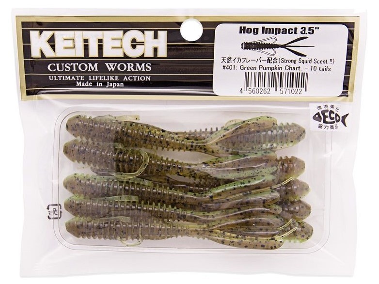 Softbait Keitech Hog Impact 3.5”