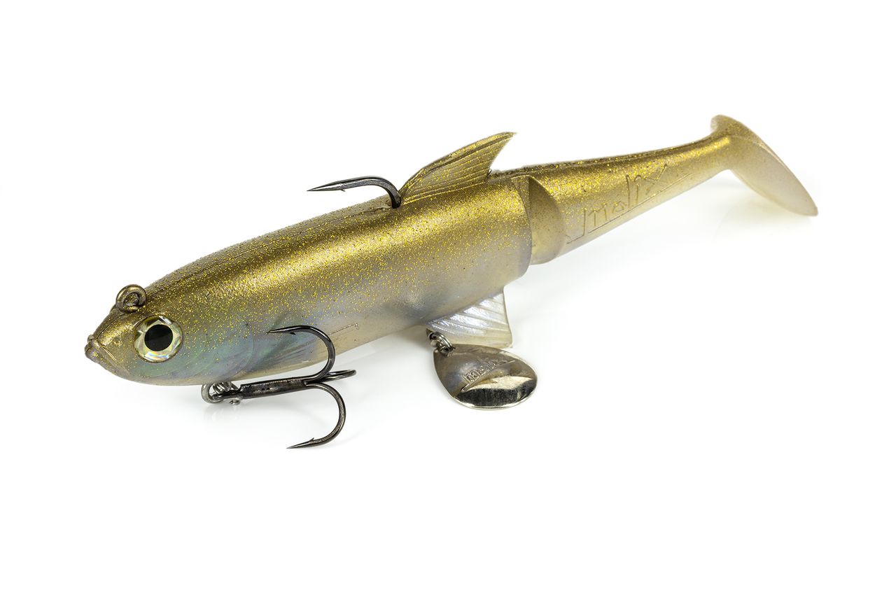 Swimbait Molix Shad 100 24 g col. 689 Gold Herring