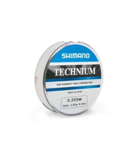 Nylon Shimano Technium 200 m 0,305 mm 8,5 kg 18,7 lb
