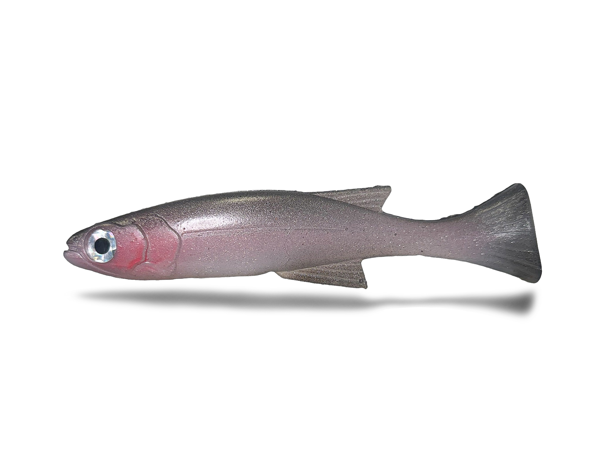 Soft Swimbait Veeu Lil Burno Verotail 10 cm col. Real Trotapollo