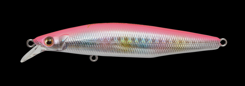 Jerkbait Megabass Marine Gang 90S (Sinking) col. GG Pink Back Rainbo