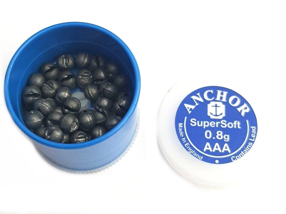 Piombo spaccato pallino Anchor One Shot Size AAA peso 0,8 gr