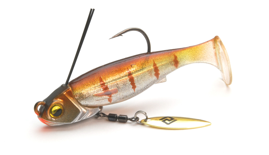 Bladed Soft Shad Raid Head Swimmer Libero 10 g col. 008 Onion Gill Bladed Soft Shad Raid Head Swimmer Libero 10 g col. 008 Onion Gill