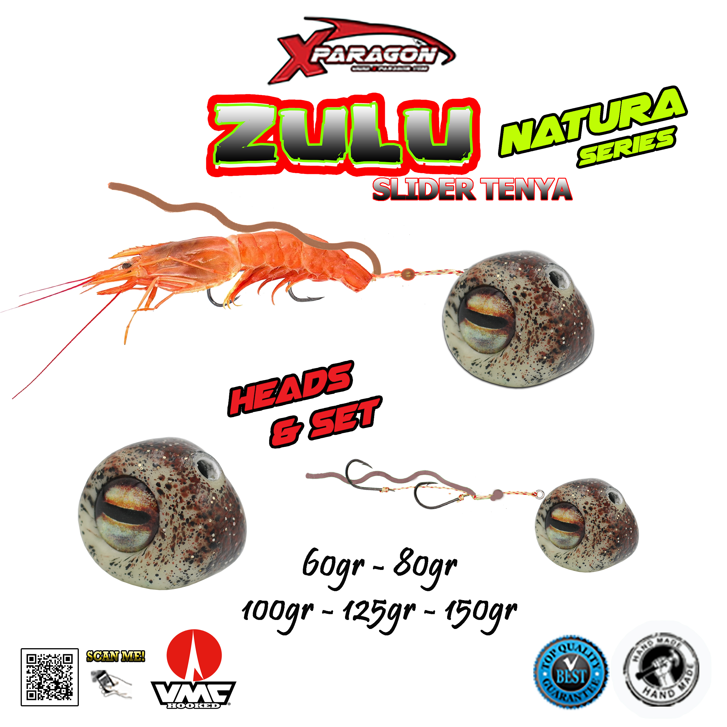 Tenya X-Paragon Zulu Slider Natura Set 