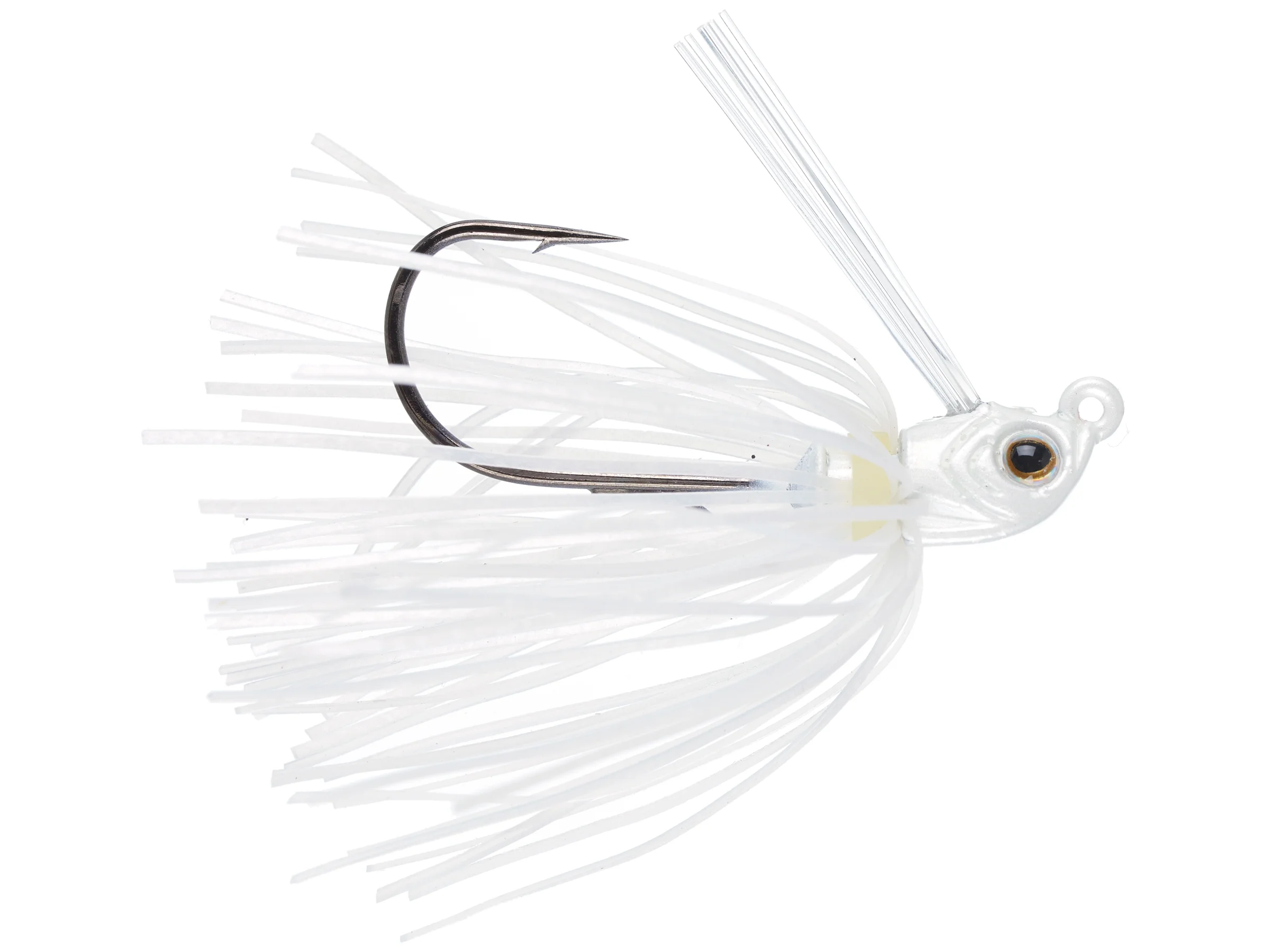Rubber Jig Z-Man Midwest Finesse Swim Jig 1/4 oz col. 01 Pearl Ghost