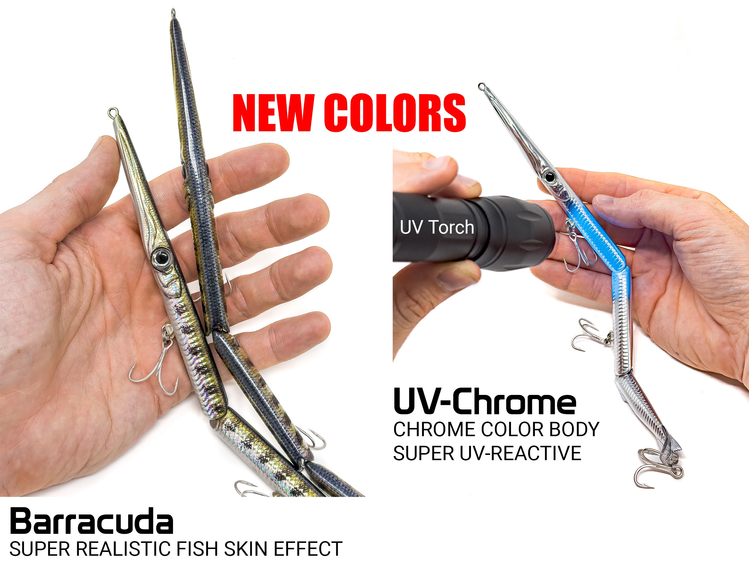 Needlefish Swimbait Jack Fin Stylo Jointed Upgraded 255