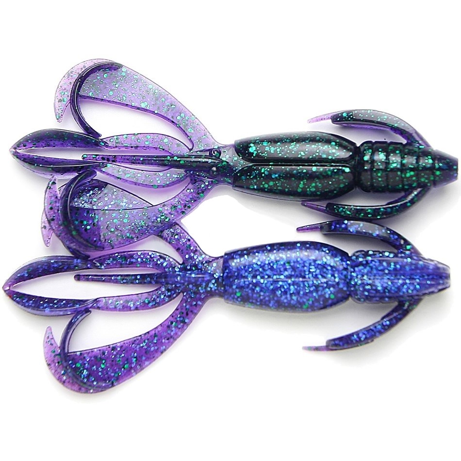 Creatura Keitech Crazy Flapper 3.6" Col. K408 Electric Junebug Creatura Keitech Crazy Flapper 3.6" Col. K408 Electric Junebug