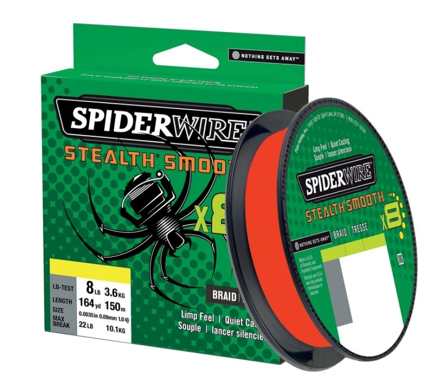 Treccia SpiderWire Stealth Smooth 8 300m Red 2020