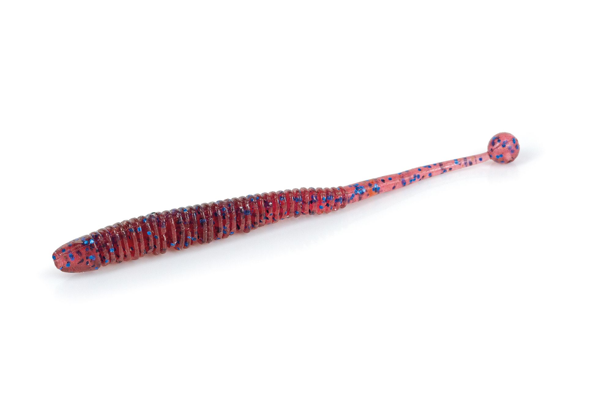 Softbait Molix Sator Worm 4" col. 471 UV Plum