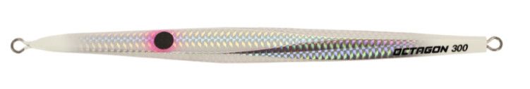 Metal Jig Cb One Octagon 250 g col. Silver Double Glow
