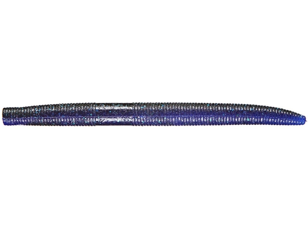 Soft Stick Worm Z-Man Zinkerz 5" col. 64 Black/Blue Laminate