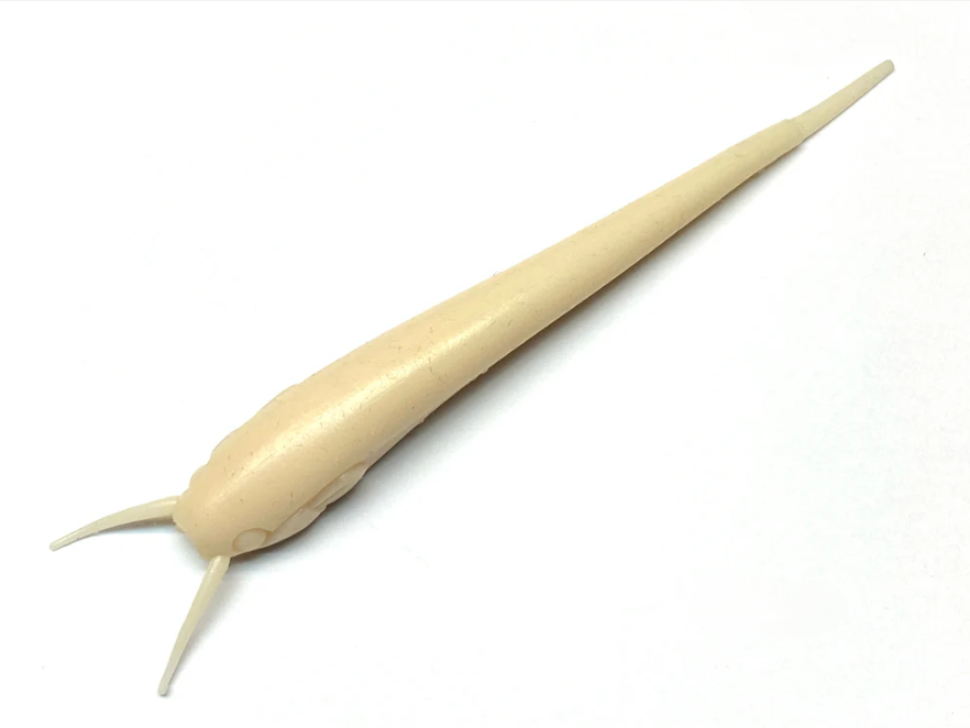 Soft Minnow Nishine Namazu 5” col. Bone