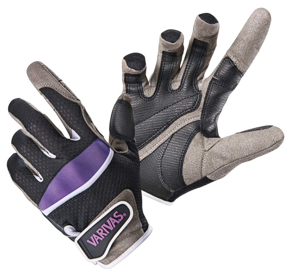 Guanti Varivas VAG-27 col. Black/Purple size S