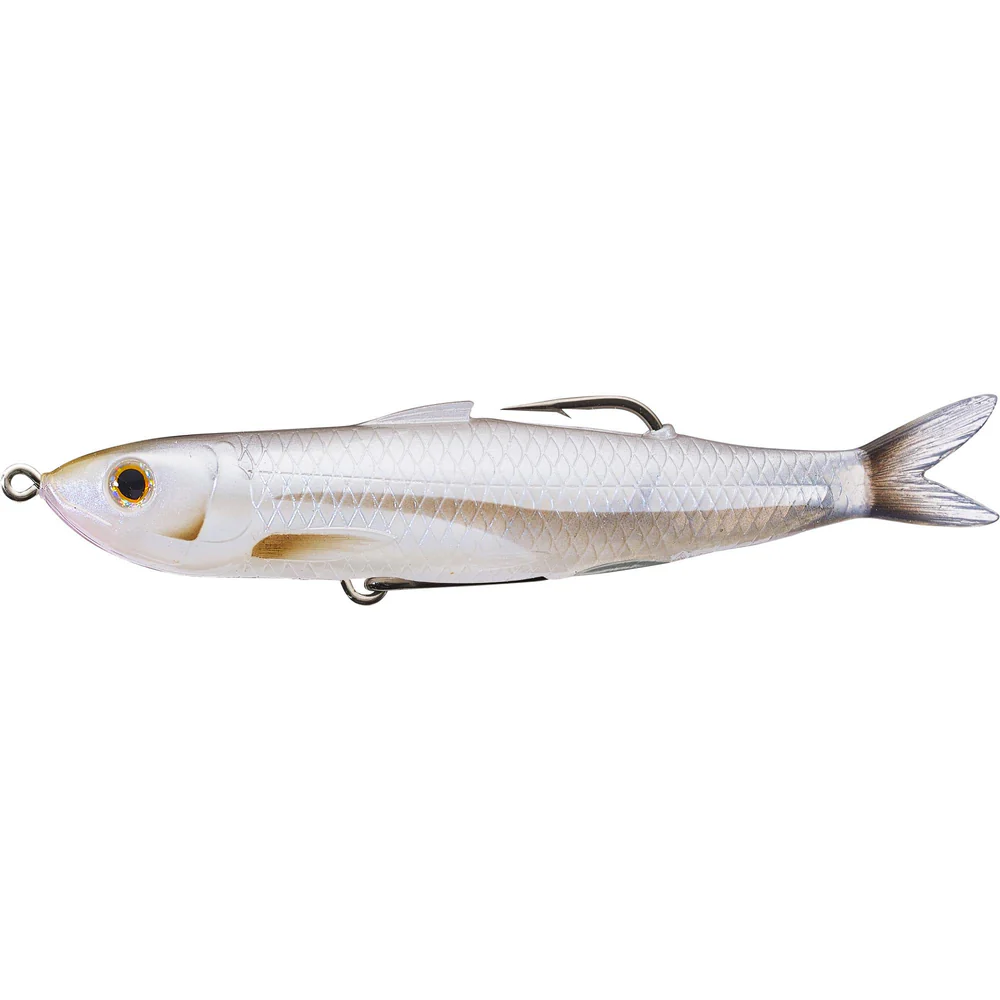 WTD Antialga Live Target Hollow Body Shiner 115 mm 14 g col. Pearl Ghost