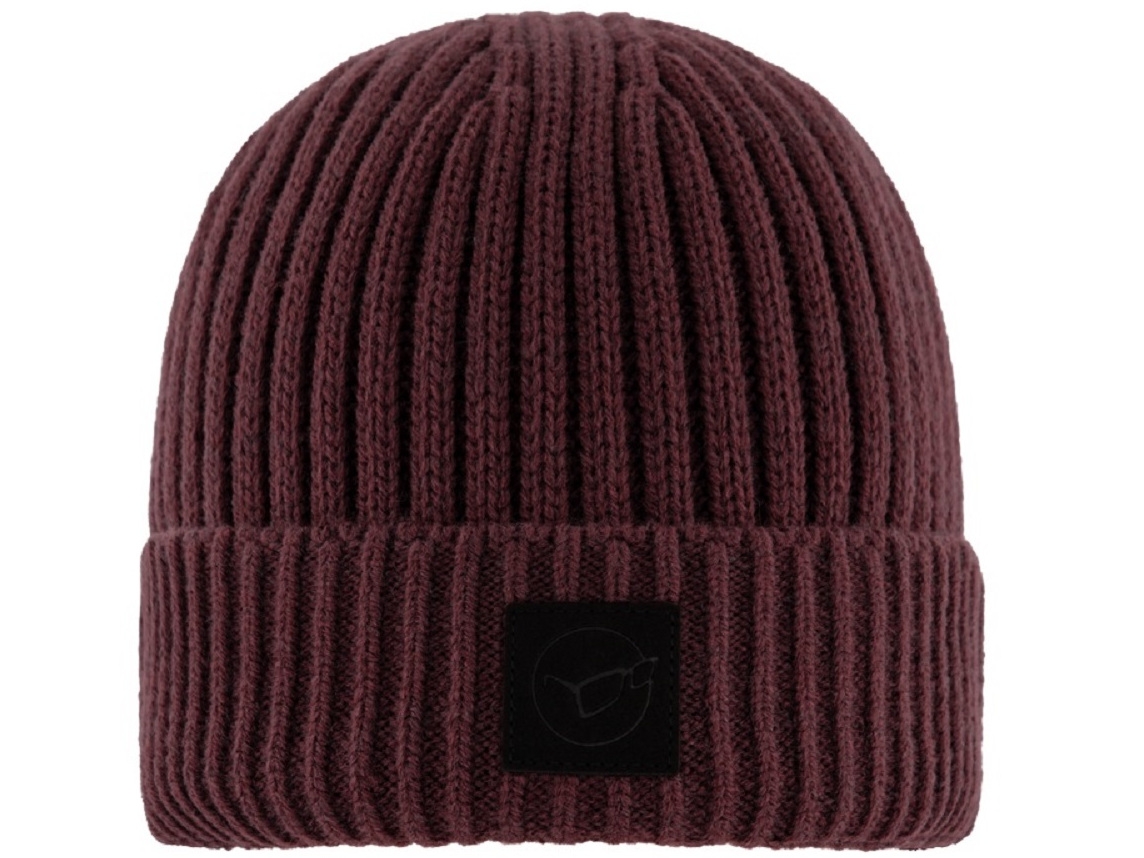 Cuffia Korda Le Fisherman beanie burgundy