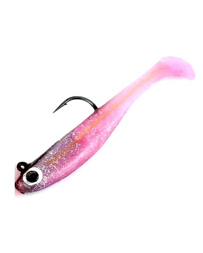 Soft Shad Bertox Seabass Candy 9 cm col. Pink (3pz)