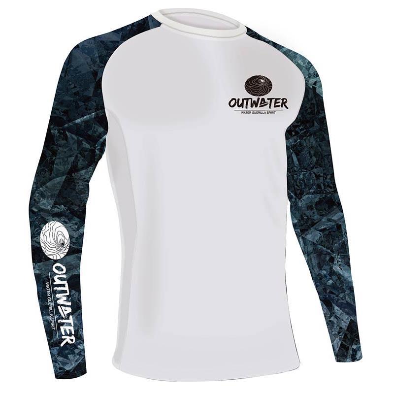 Maglia Anti-UV Outwater Camp One col. Dark Blue