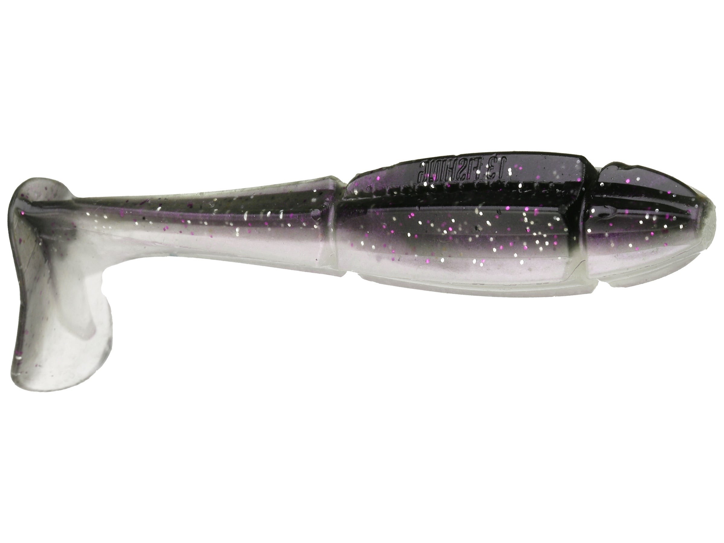 Paddle Tail Shad 13Fishing Churro 4.75” col. 7 Purple Rain