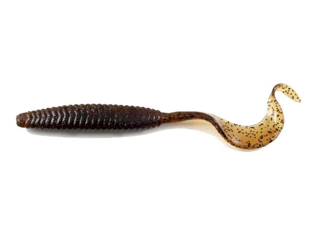 Worm Damiki Leeches Tail 5” Col. D902 Light Cinnamon