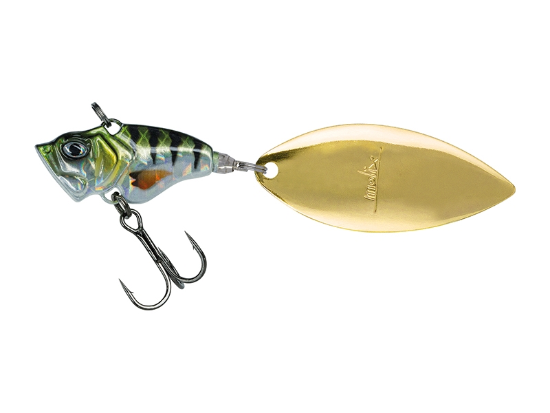 Metal Vibration Molix Trago Spin Tail Willow 1/2 oz col. 124 Perch