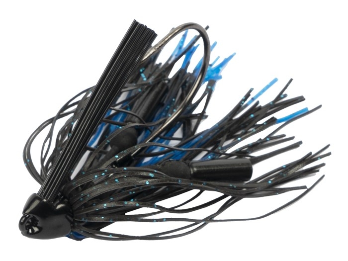 Rubber Jig Netbait Paca Swim 1/4 oz (7 gr) col. Black/Blue Rubber Jig Netbait Paca Swim 1/4 oz (7 gr) col. Black/Blue