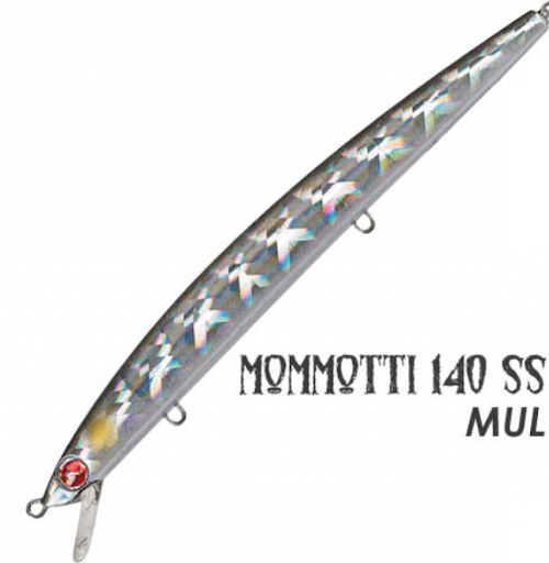 Jerkbait Seaspin Mommotti SS 140 (Slow Sinking) 16 gr col. MUL