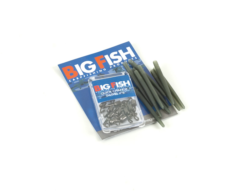 Sgancio rapido quick change swivel con conetti x10pz