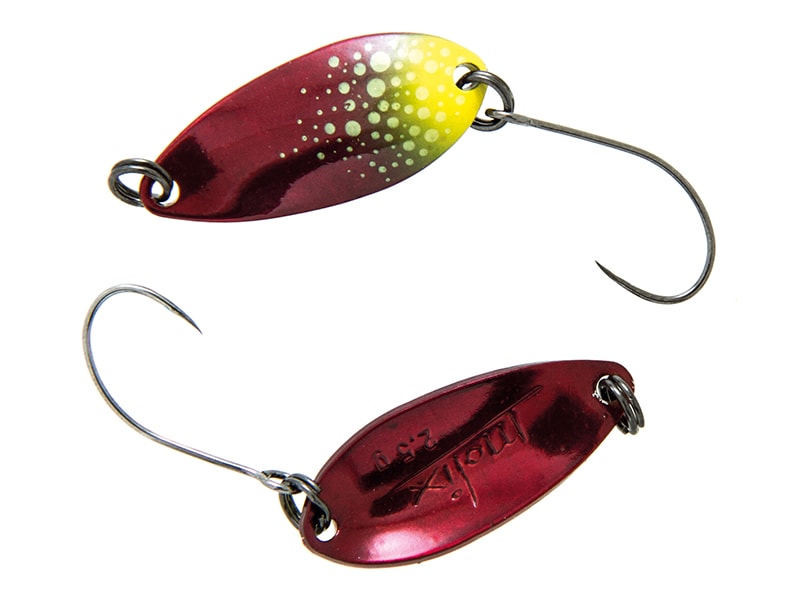 Cucchiaino Elite Area Spoon 2,5 gr col. 232 Red /Yellow Spots Cucchiaino Elite Area Spoon 2,5 gr col. 232 Red /Yellow Spots