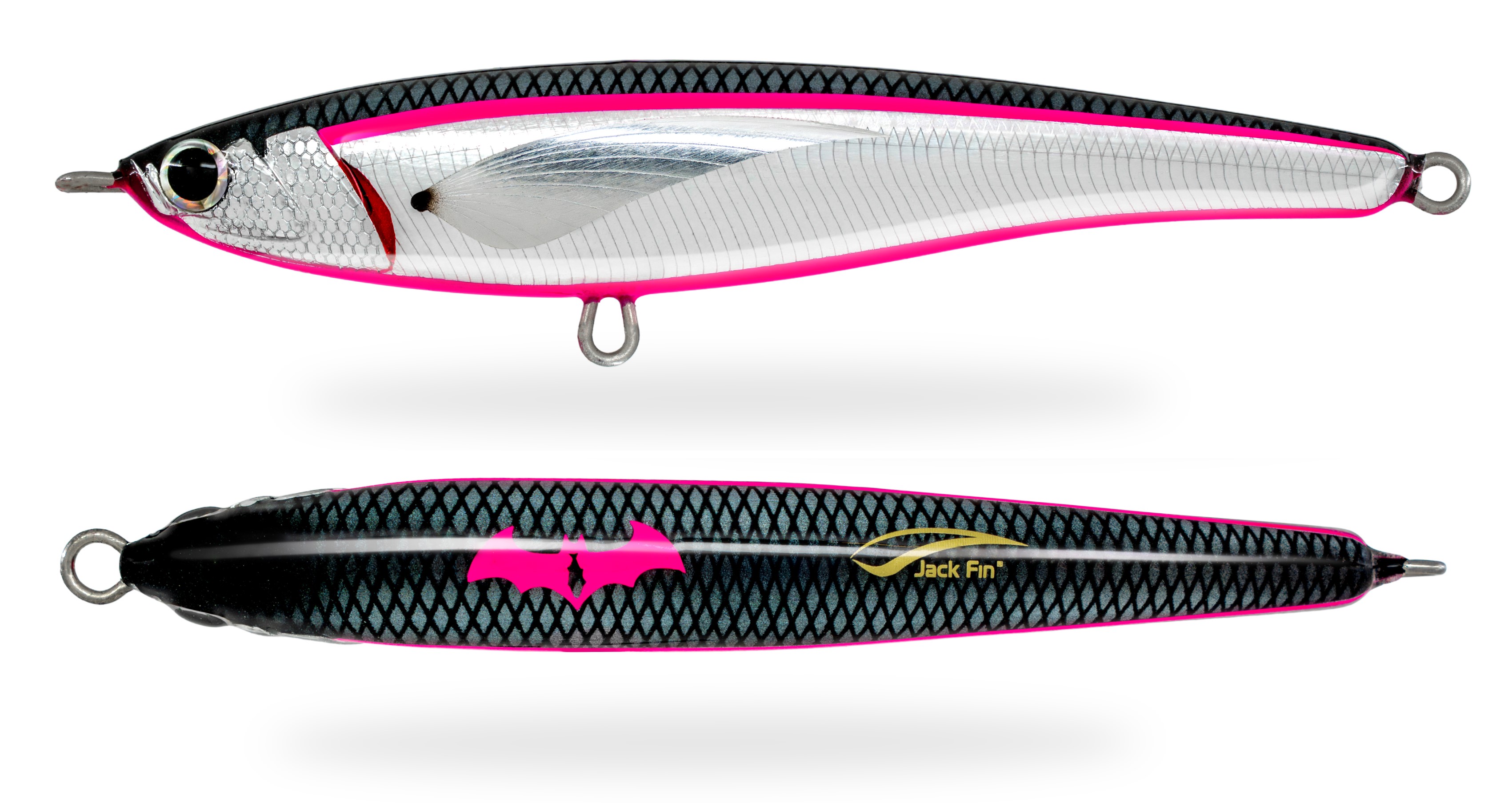 Stickbait Jack Fin Pelagus 165-S (Sinking) col Black Anchovy BATMAMI