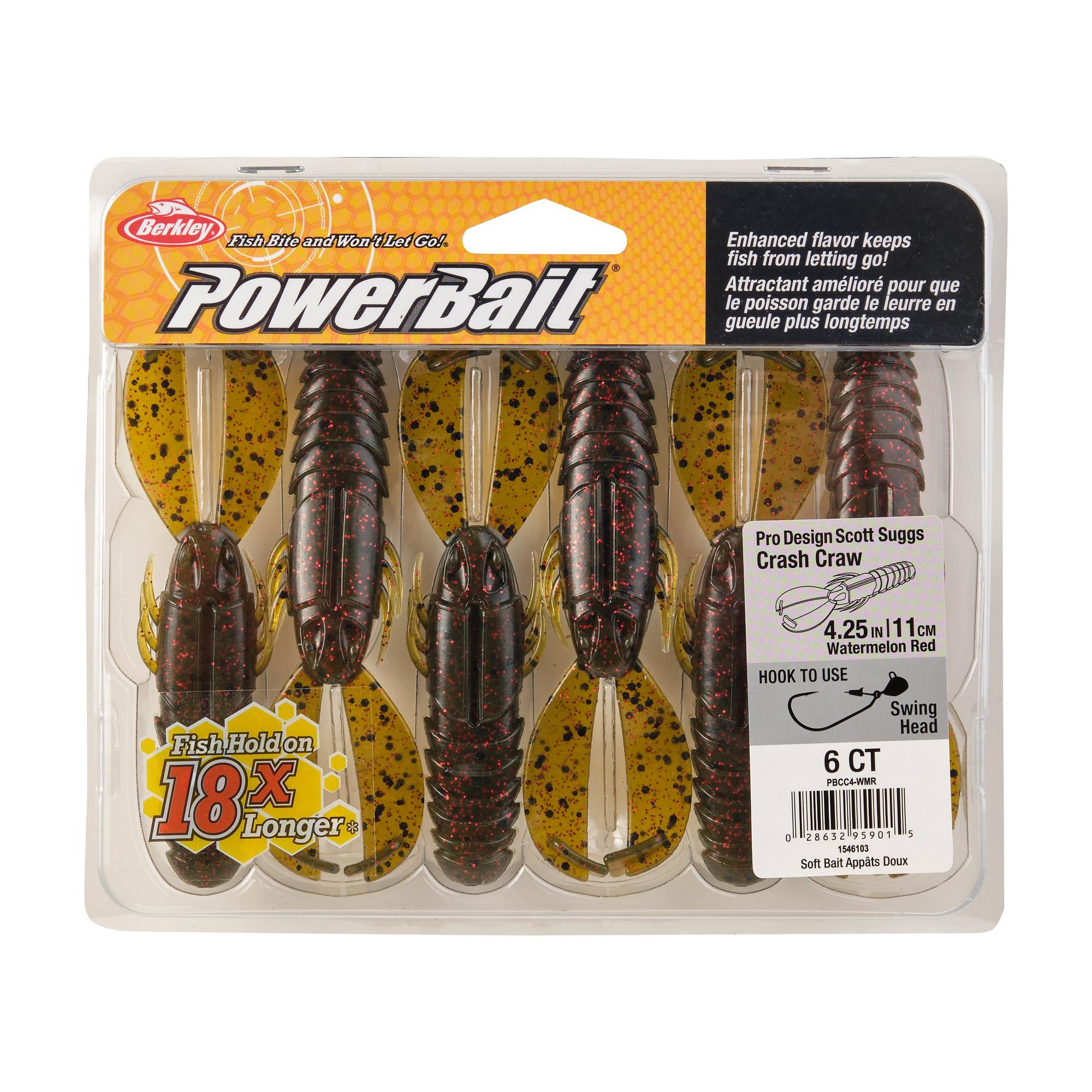 Gambero Berkley PowerBait Crash Craw 4,25"