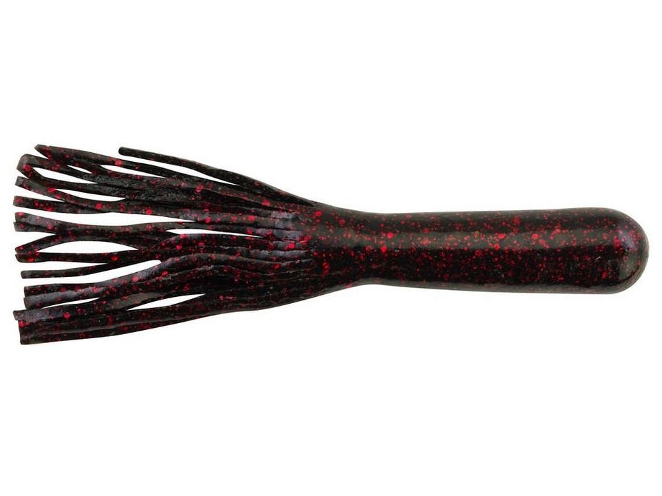 Softbait Berkley Powerbait Power Tube 4,5” col. Black Red Fleck