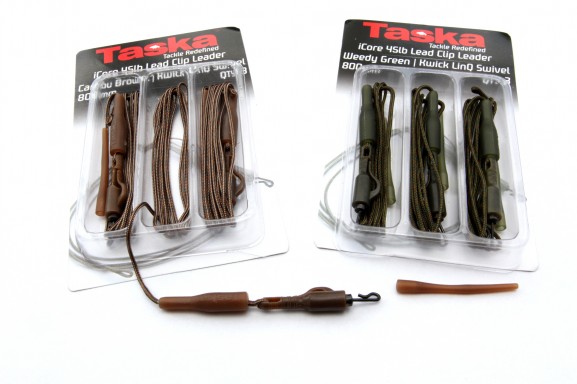 Terminale pronto icore lead clip leader kwick linq swivel 45lb 800mm