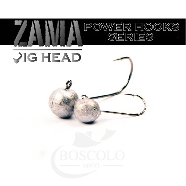 Testina Boscolo Sport ZAMA Power Hook Jig Head 1/4 oz 7gr Amo 2/0 Testina Boscolo Sport ZAMA Power Hook Jig Head 1/4 oz 7gr Amo 2/0