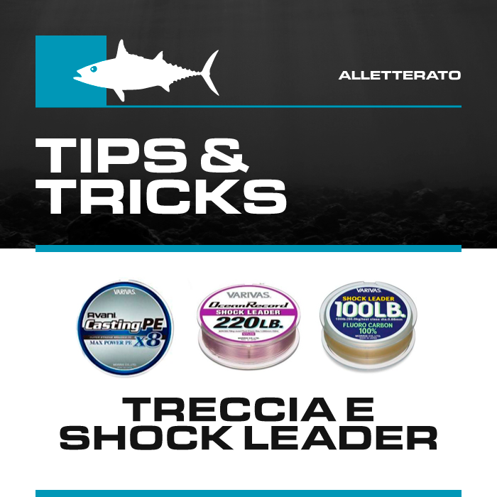 Box Alletterato Boscolo Sport "Tips & Tricks" Treccia e Shock Leader