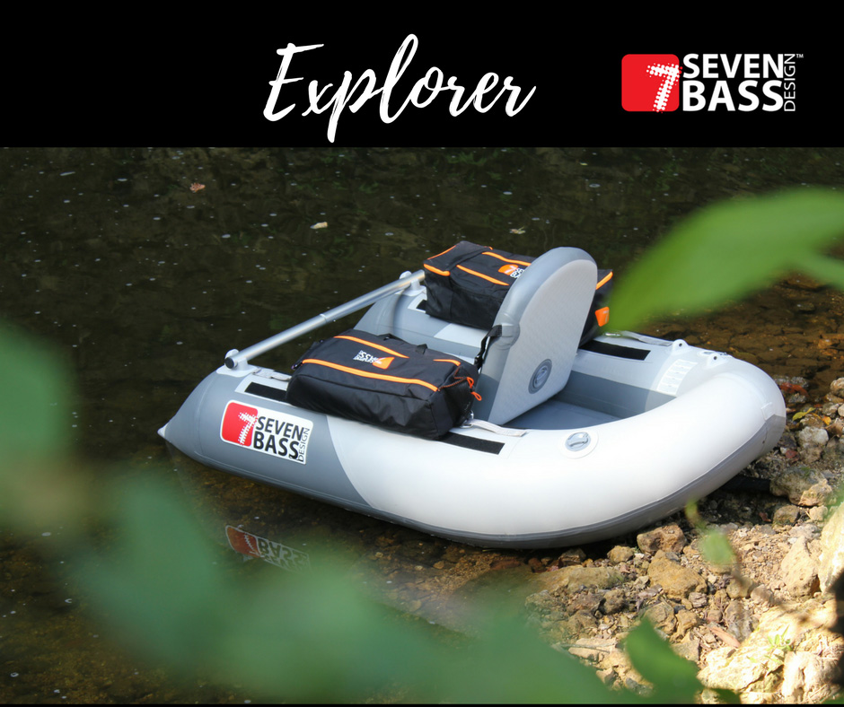 Belly Boat Seven Bass Renegade Float Tube USA EXPLORER