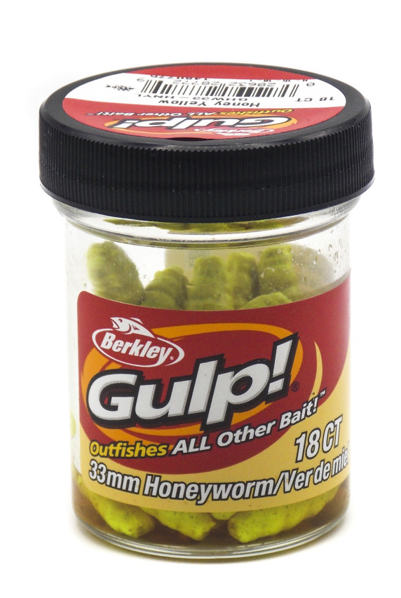 Larva Berkley GULP Honey Worm 33 mm