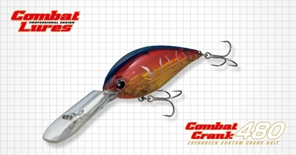 Deep Crankbait Evergreen Combat Crank 480
