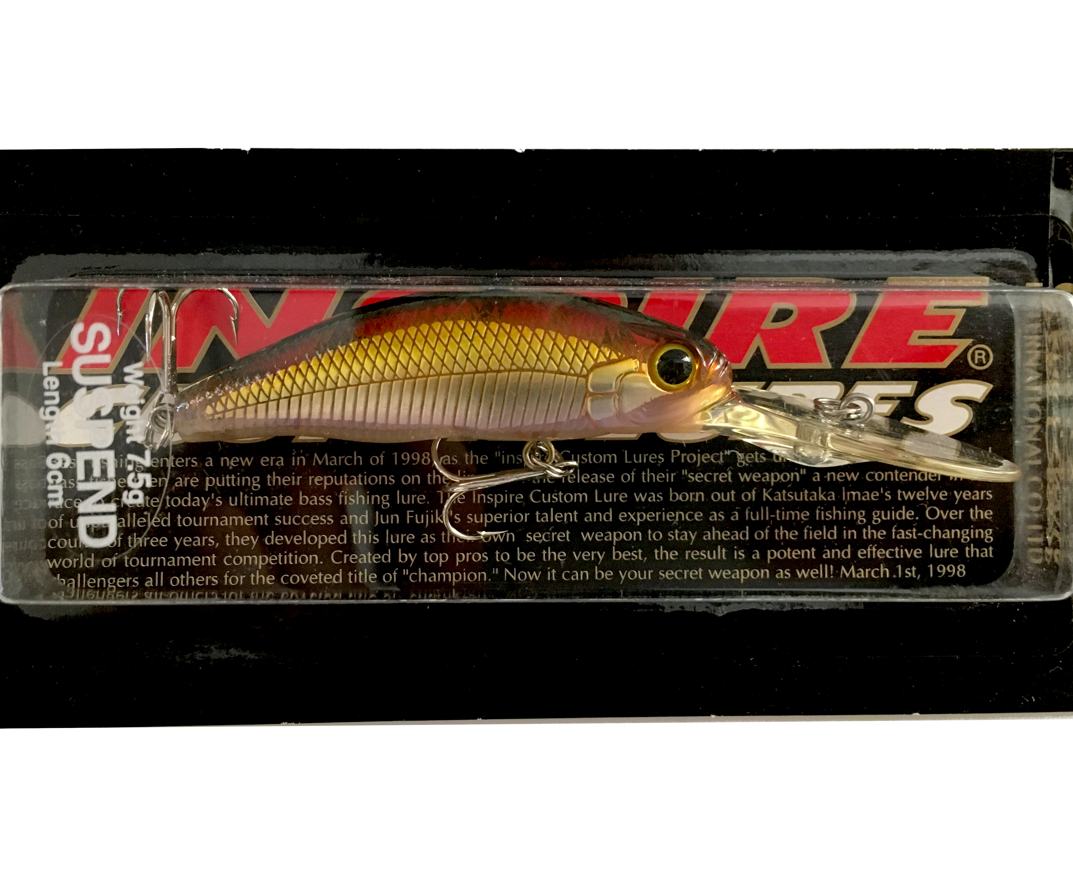 Deep Shad Evergreen C.C. Predator col. 404 Half Skeleton Moroko