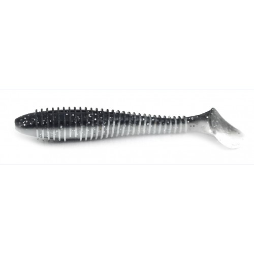 Soft Shad Keitech Fat Swing Impact 3,8" col. IT07 Dark Shad