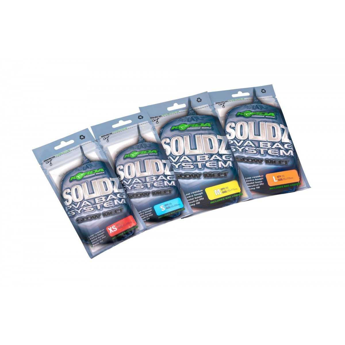 Sacchetti Korda Solidz SLOW Melt PVA bags