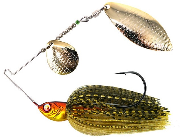 Spinnerbait Damiki TOT Type II Tandem 1/2 oz (14 g) col. 023 Lux Go Spinnerbait Damiki TOT Type II Tandem 1/2 oz (14 g) col. 023 Lux Go