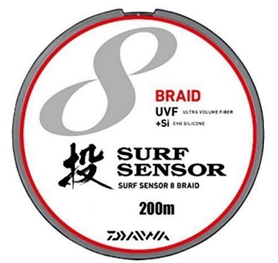 Treccia Daiwa UVF Surf Sensor X8 0.8 PE 200 mt