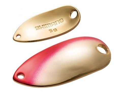 Spoon Shimano Cardiff Roll Swimmer Premium Plating 3.5gr Col 71T Spoon Shimano Cardiff Roll Swimmer Premium Plating 3.5gr Col 71T